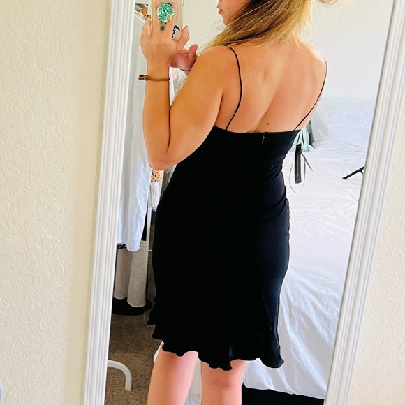 NWT ABS Allen Schwartz Black Dress - Picture 6 of 9